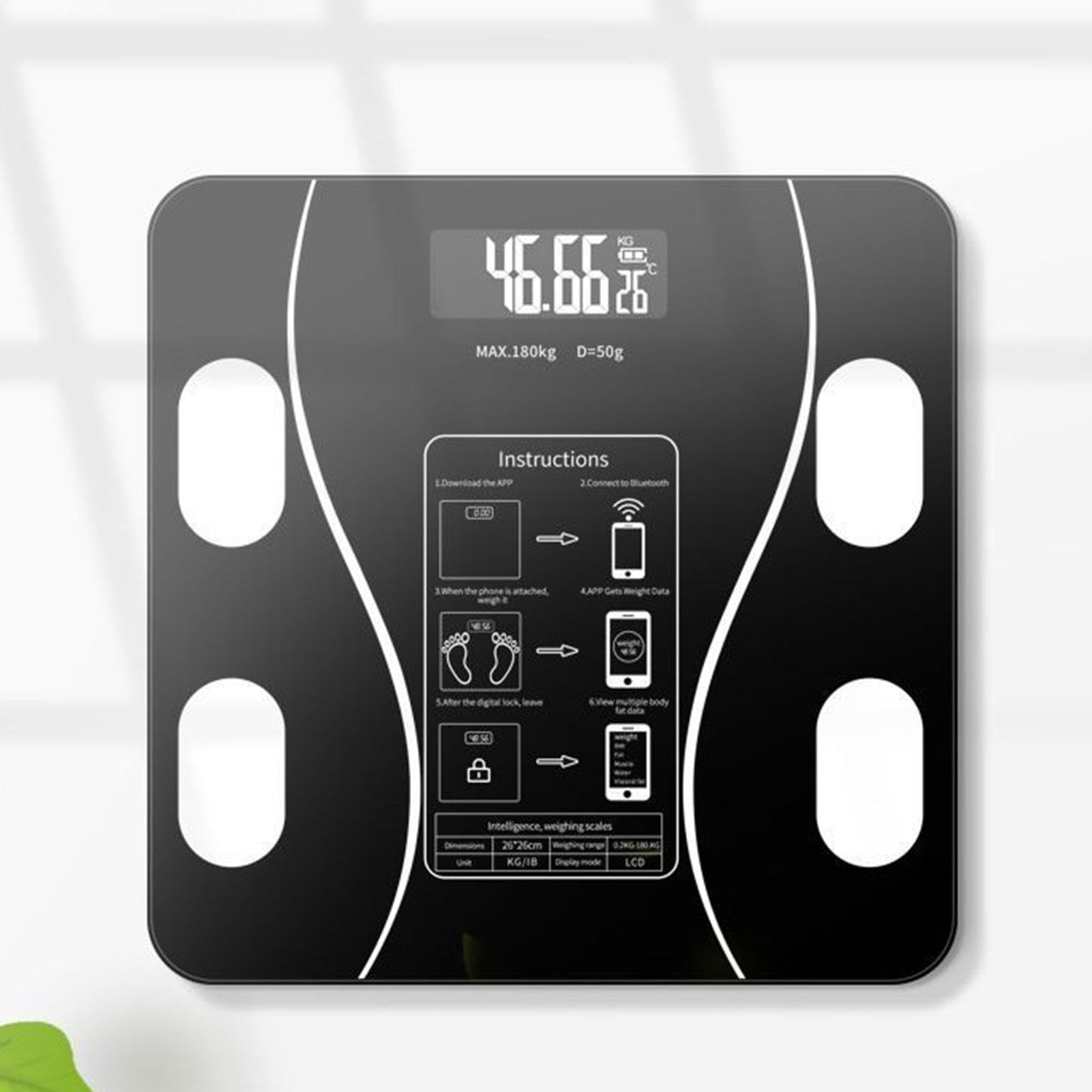 Échelles numériques pour le poids corporel, Salles de poids Salle de bain,Échelle numérique de la salle de bain BMI Paquer - Composition précise Monitor Health Analyzer avec smartphone App for Men Wom