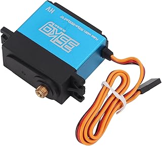 35kg Coreless Motor Servo, Waterproof Stainless Metal Gear Digital Servo RC Car Motor Servo for 1/8 1/10 1/12 RC Vehicles