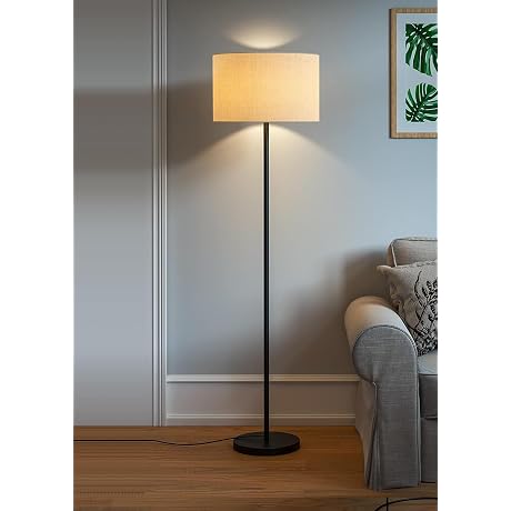 ILLUMINE Furniture Metal Floor Lamp Standing Modern Lam...