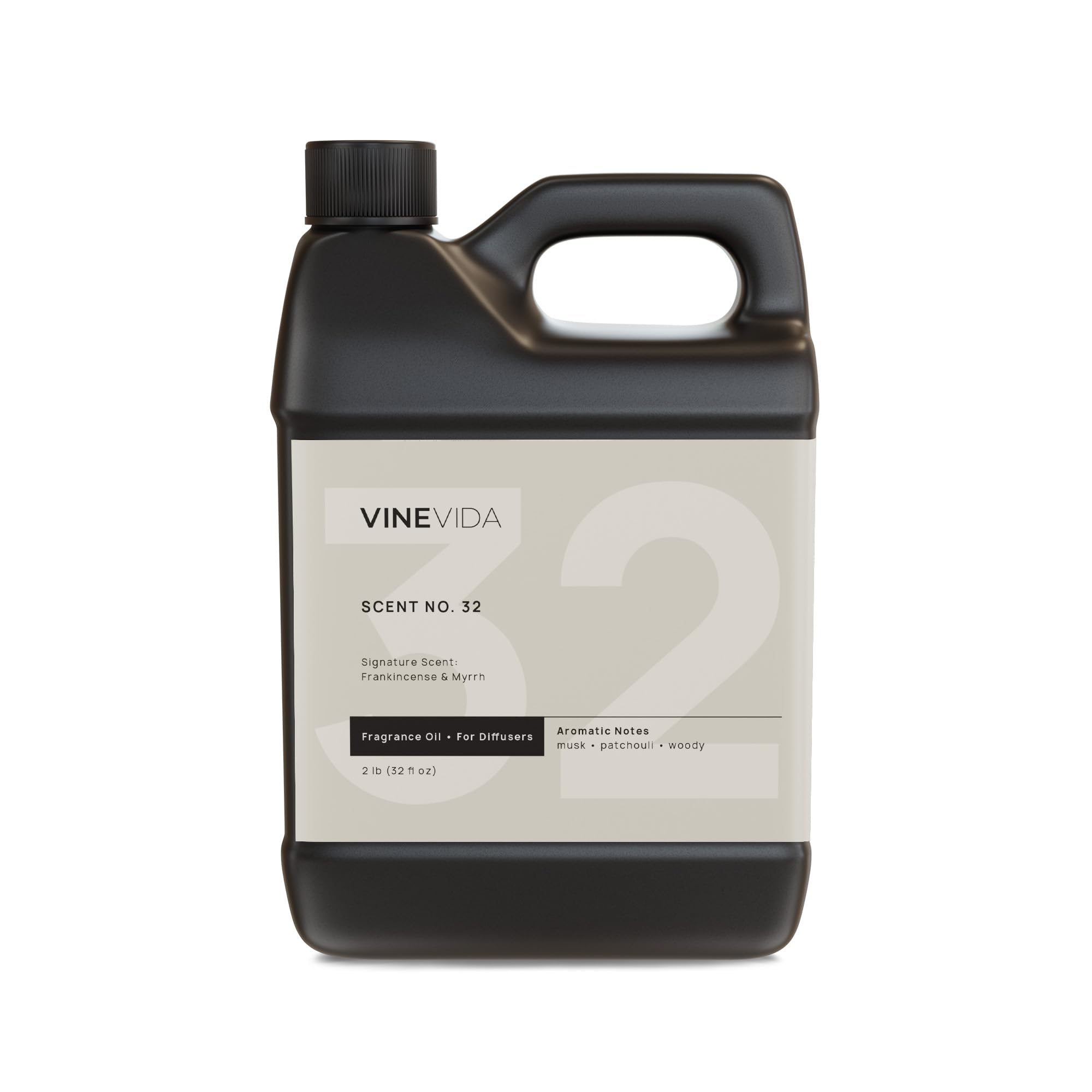 VINEVIDA [32 Fl Oz] Frankincense & Myrrh Fragrance Oil for Cold Air Diffusers, Essential Oils for Diffuser Oil Refill & Air Freshener Room Spray