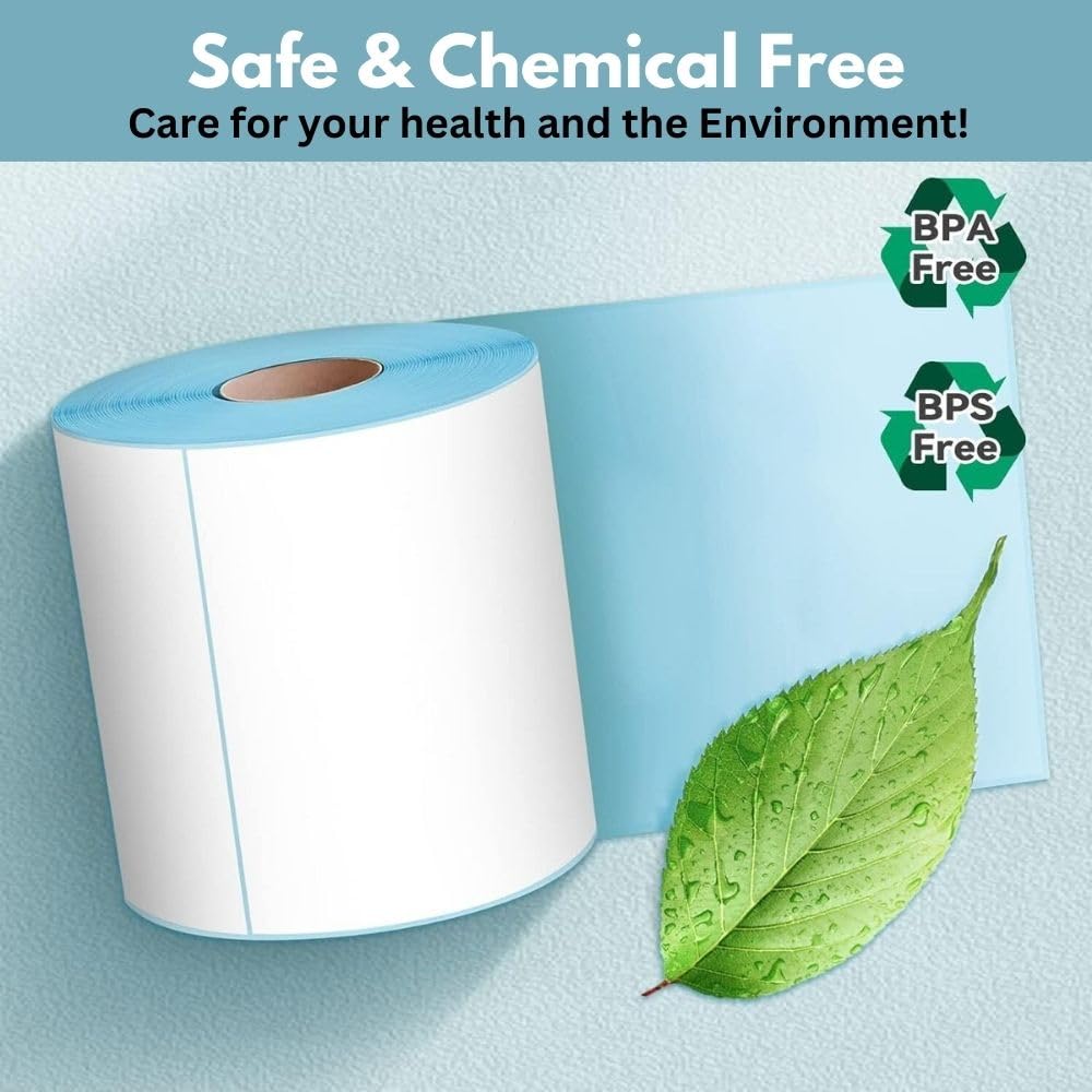 4x6 Direct Thermal Labels 500 Sheets Per Roll | 1 Roll Shipping