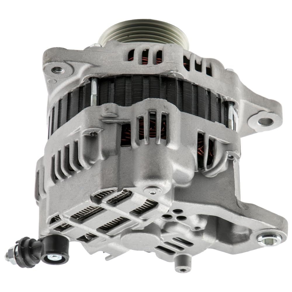 maXpeedingrods 23100EB310, 23100EB31A, 23100EB31B 12V 120A Alternador Generador para Nissan Navara D40 Pathfinder 2.5 dCi A3TG2681B, A3TG2681ZE, 23100EB71A