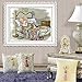 Counted Cross Stitch Kits- Cross Stitch Pattern The Old Married Couple with 14CT Without Pre-printed Fabric ,Cross-Stitch Hand Embroidery Kit - Art Crafts Sewing 18''x14''