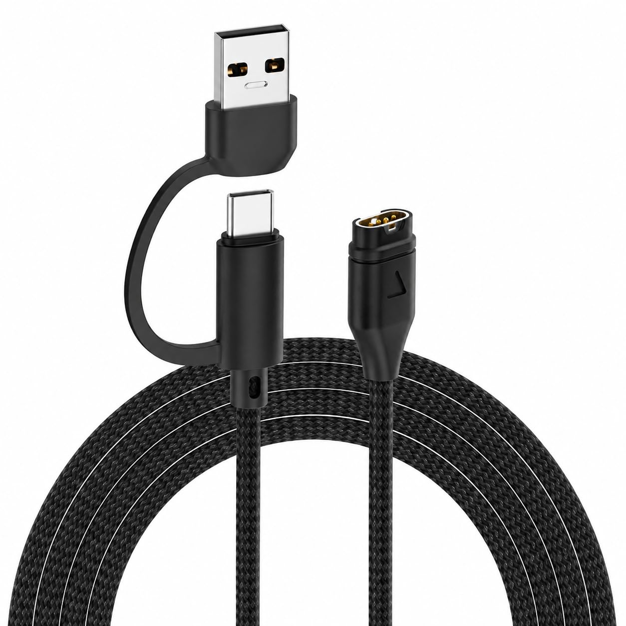 Amazon.co.jp: ガーミン充電ケーブル 2in1 USB A+C充電コード 1本
