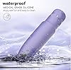 YIBINKG Waterproof 10 Modes Quiet Powerful Handheld Bullet Tool Bullet Massage Rod Travel Portable Silicone Massage Ball for Women Pleasure Handheld Personal Bullet Tool for Quick Relaxation (Purple) #5