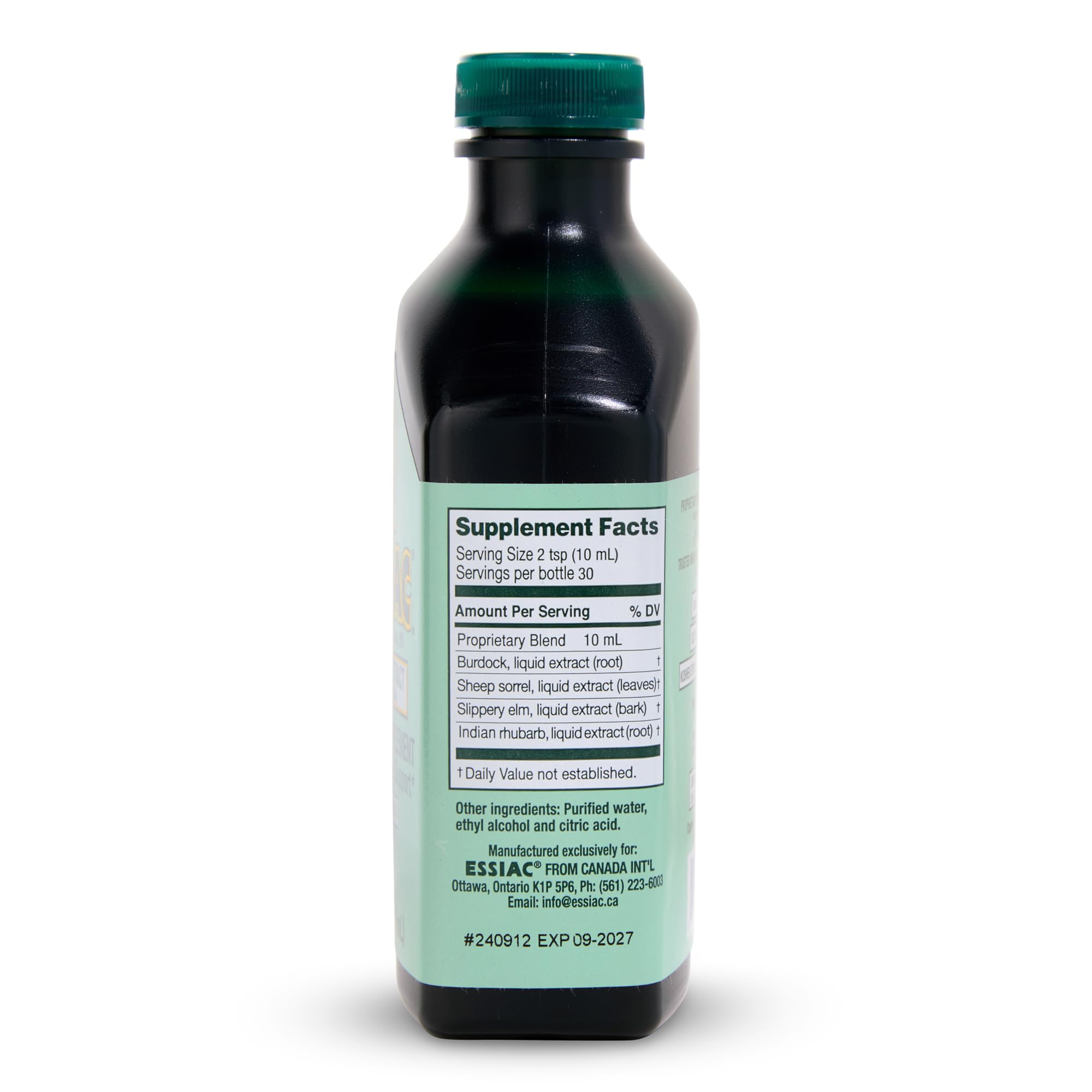 Essiac Tea Original Herbal Liquid Concentrated Extract – 10.14 fl oz Bottle | Powerful Antioxidant Blend to Help Promote Overall Health & Well-Being | Original Formula from 1922 — Amazon image 4