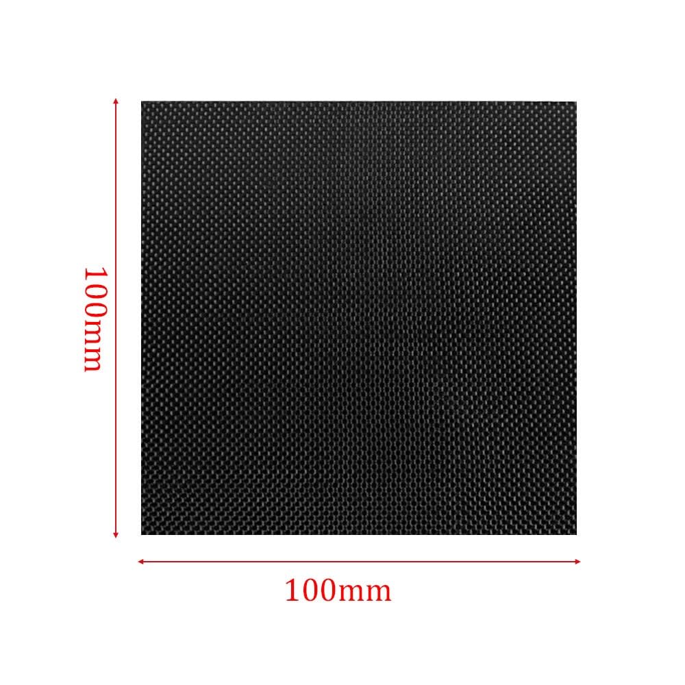 1 Szt. 3K Arkusz Z Włókna Węglowego, Matowa Gładka Powierzchnia, Wysoka Wytrzymałość, Grubość 0,2/0,5/1-10 Mm, Od 50 X 50 Do 200 X 300 Mm Do Ram Rowerowych/kijów Golfowych/budowlanych(100mmx100mm,5mm)