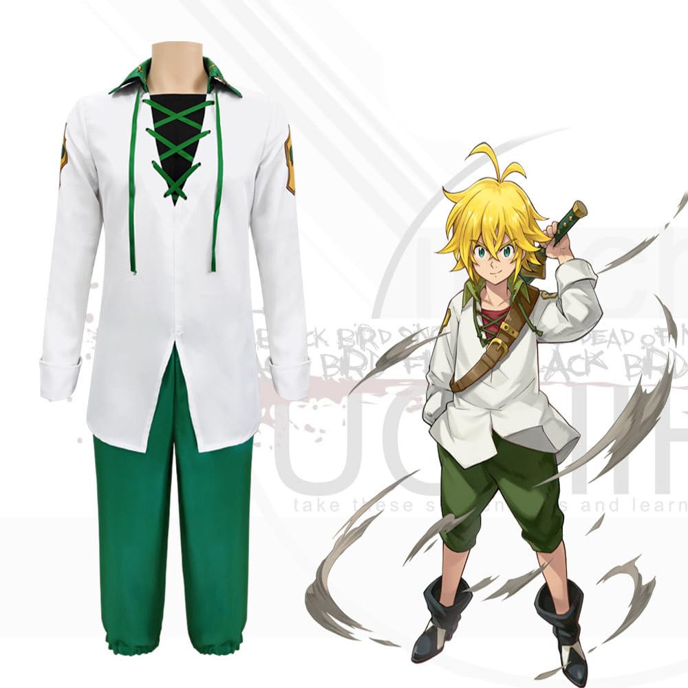 Anime Siedem grzechów głównych Meliodas, cosplay, kostiumy, fantazyjne przebranie, impreza, cosplay, kostium na Halloween, ubrania anime, prezent