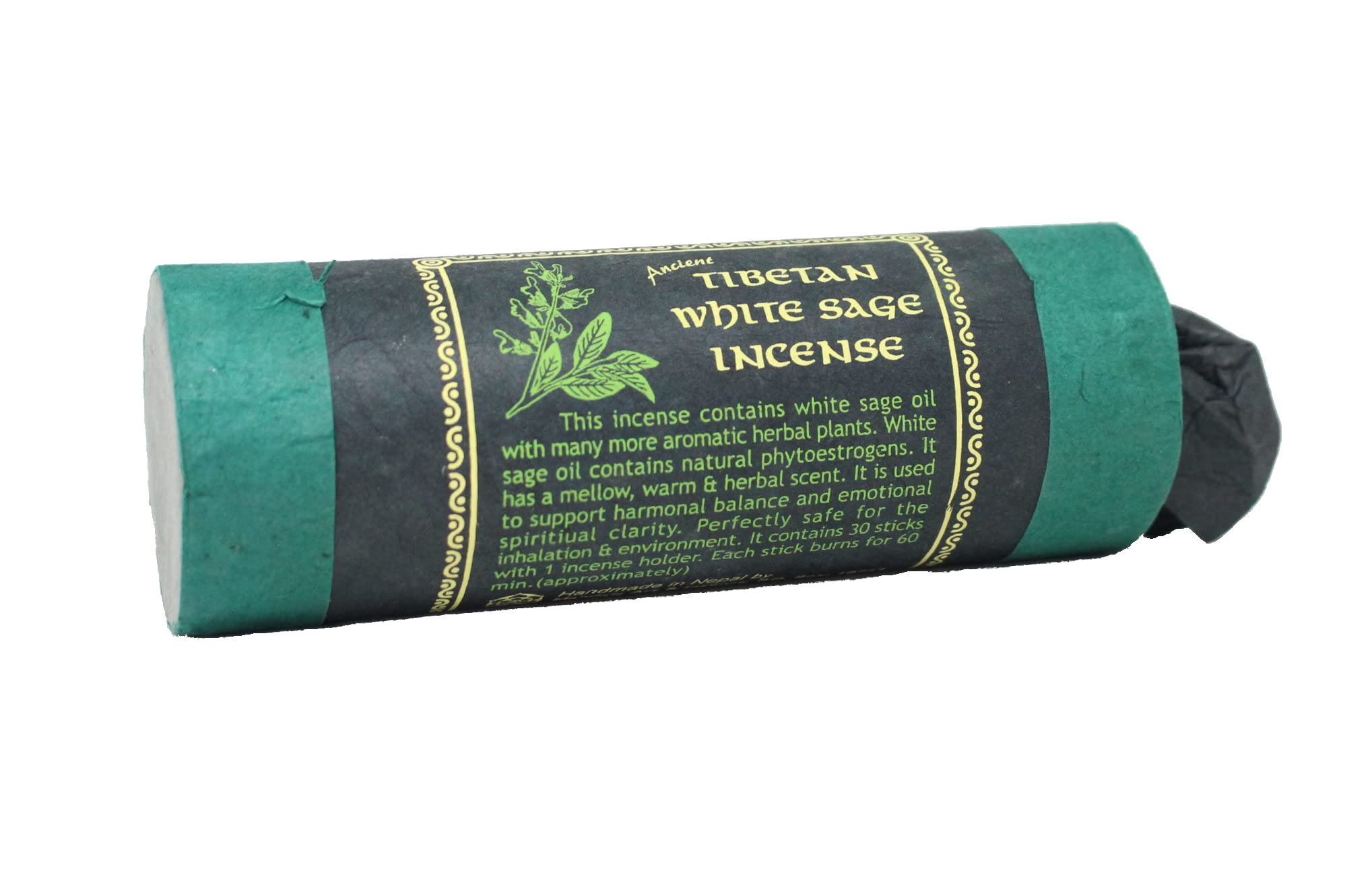 Ancient Tibetan White Sage Nepalese/Tibetan Incense Sticks