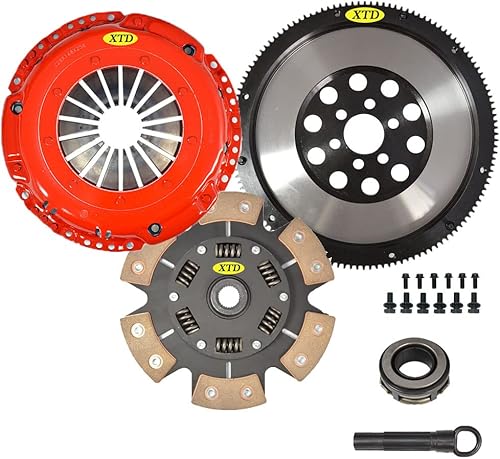 XTD STAGE 3 MIBA KIT DE EMBRAGUE compatible con VOLKSWAGEN GOLF JETTA BEETLE TDI 1.9L TURBO DISEL  1990-1991 VW CORRADO G60 1.8L SC