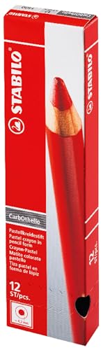 STABILO CarbOthello verde hoja intenso lápiz tiza pastel pack de 12 7