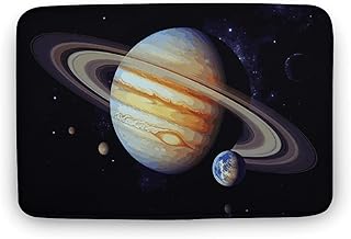 15.7" x23.6 Thick Bathroom Rug Planet Jupiter Bath Mat for Bathroom Super Absorbent Shower Mat Non-Slip Floor Mats Quick Drying Bath Rug for Bedroom Kitchen Sink Bathtub Edge