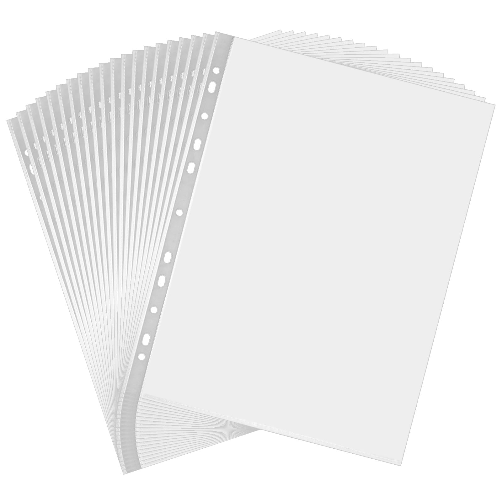 Pochette Transparente A4 Perforées Eco-eco Eco129 Lot De 200 Pochettes Perforu00e9es A4 100 % Recyclu00e9es Transparent 45 Microns123 Pochettes Transparentes Perforées A4
