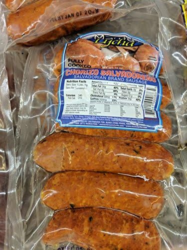 Mama Lycha Chorizo Salvadoreno 14 Oz (4 Pack)