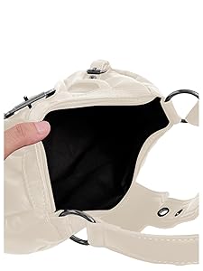 Amazon.com: Verdusa Women's Y2k Purse Goth Handbag Buckle