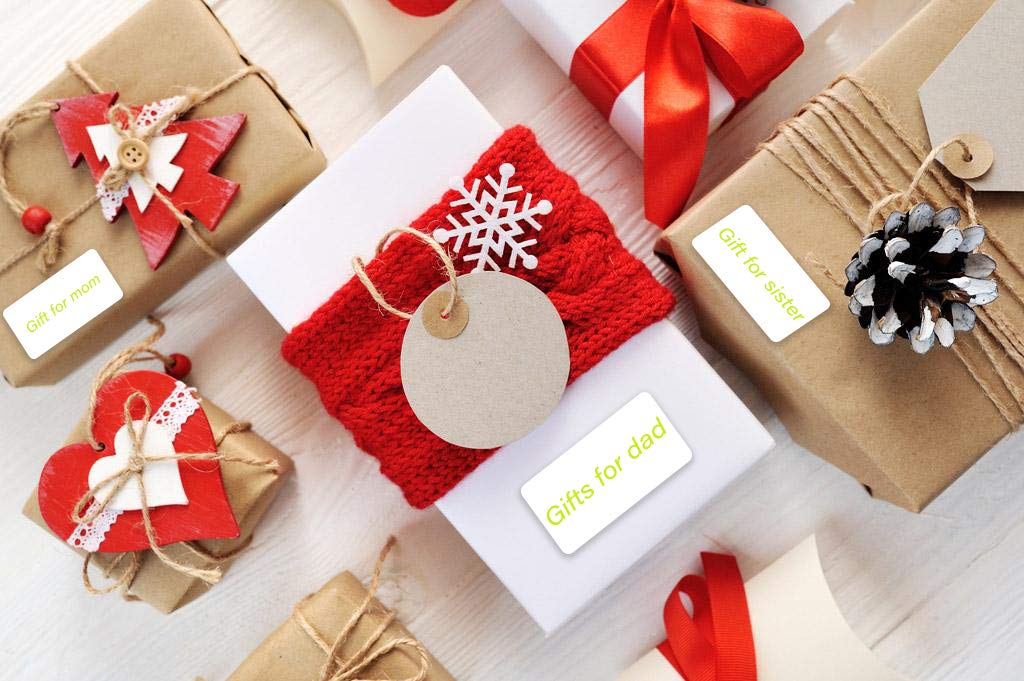 2000 Etichette Adesive Bianche - 50x25 Mm | Su Rotolo | Impermeabili, Rimovibili | Per Cancelleria E Organizzazione - Foto 2