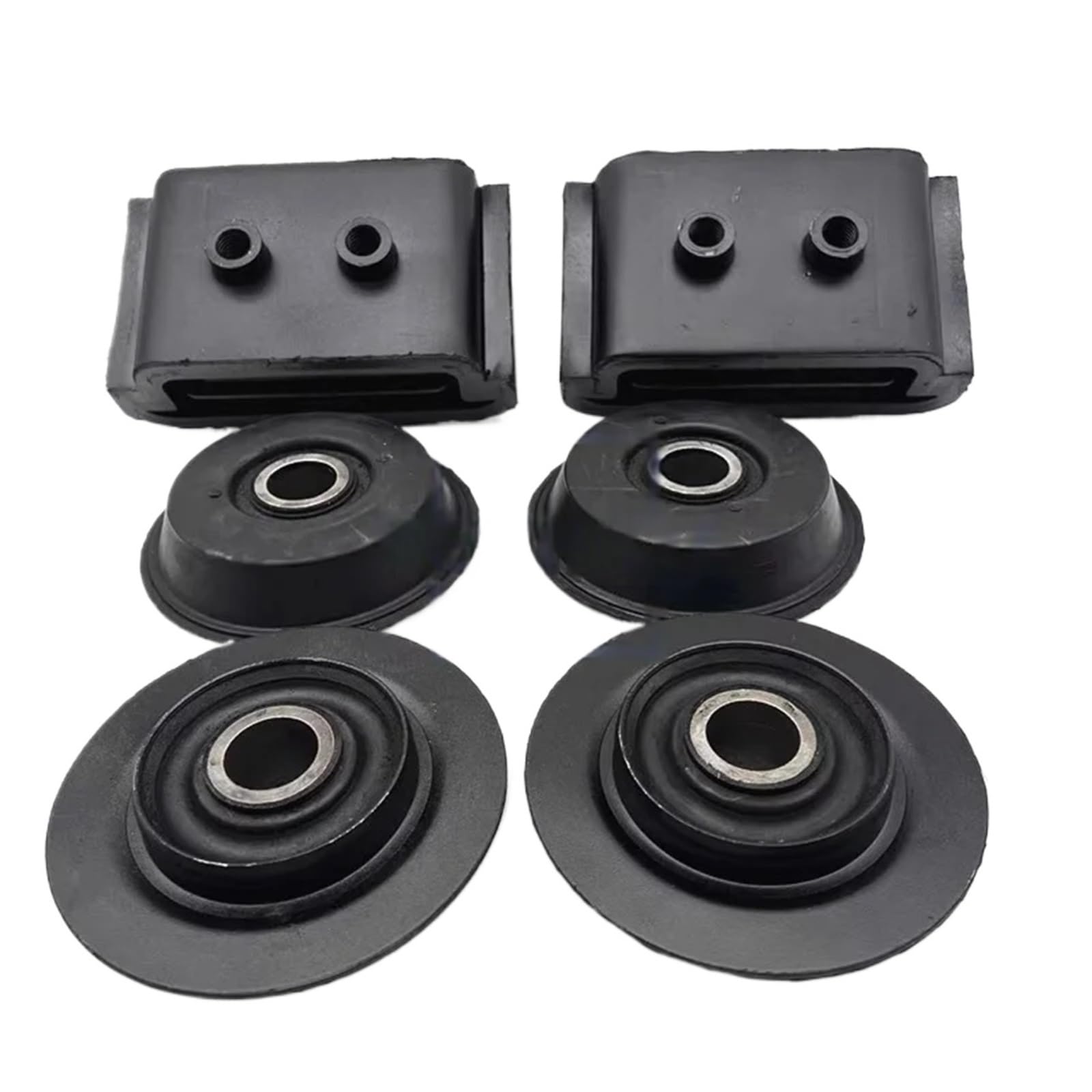 Riswekfw Black Zax450 470 490-3 Excavator Shock Absorbing Rubber Machine Foot Cushion Engine Accessory