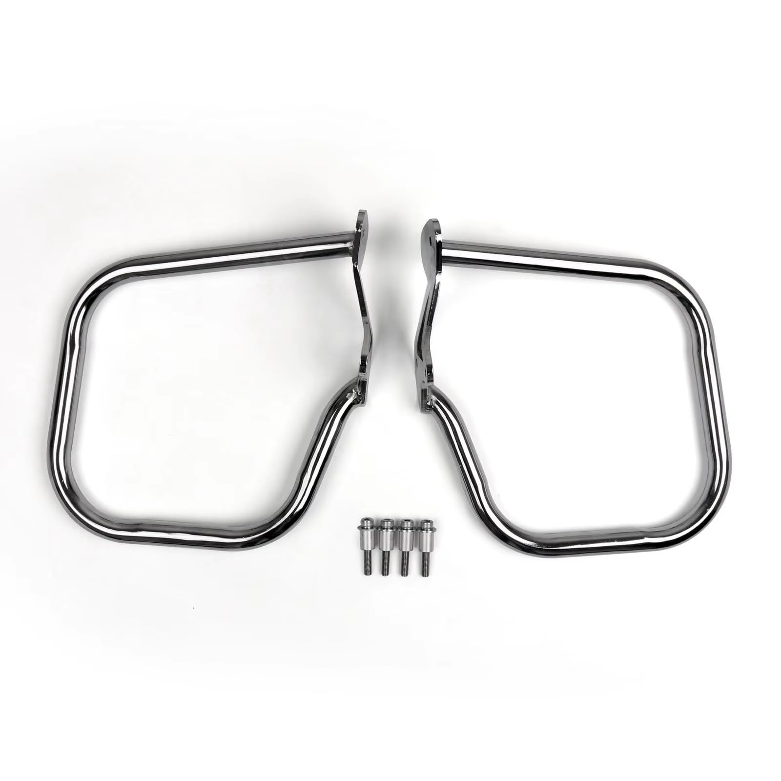 Compatibile Con Per K1600GTL 2011 2012 2013 2014 Chrome Moto Paraurti Pannier Protezione Crash Bar