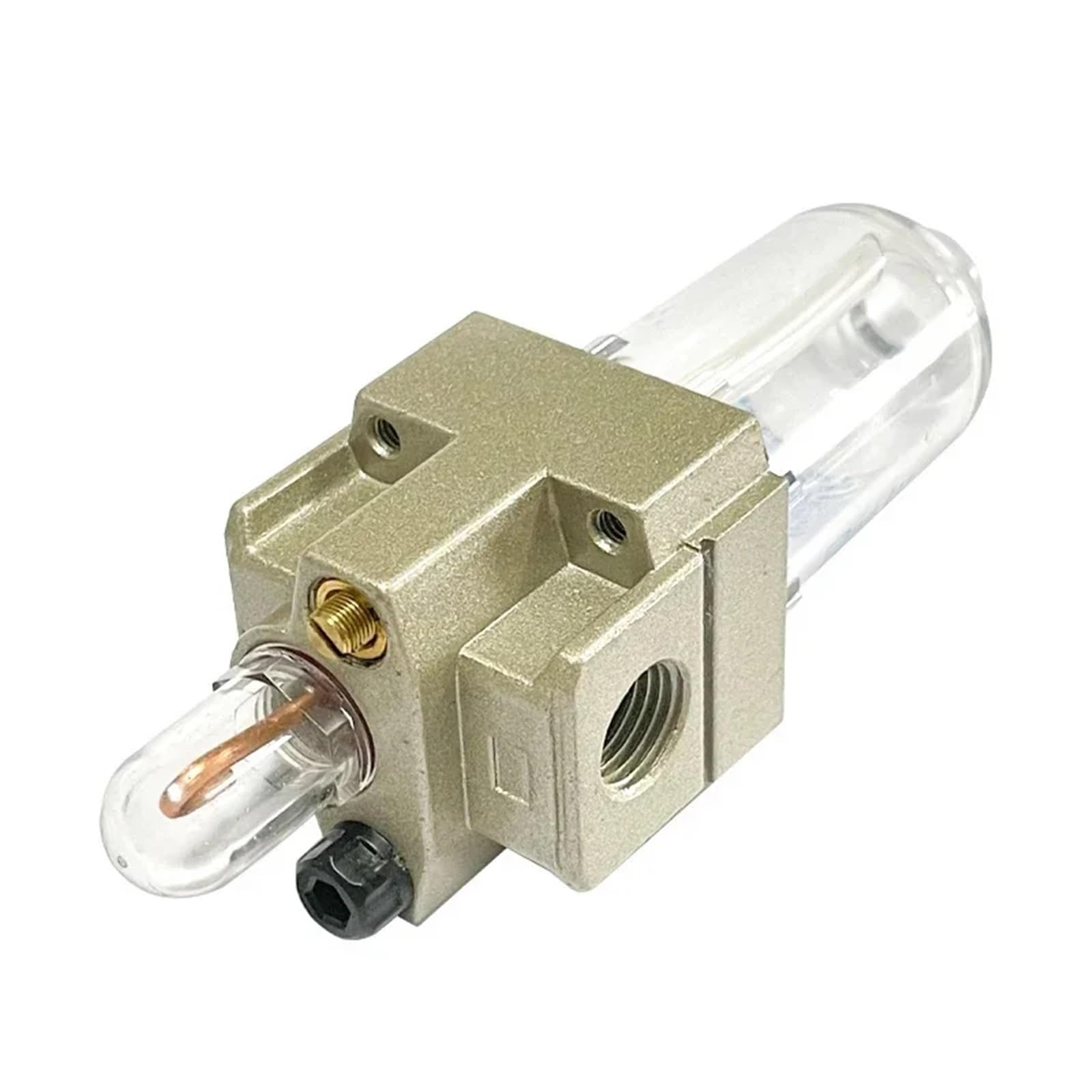 1 filtro de bomba de compresor lubricador, procesador de aire, filtro de aire comprimido 1/4 3/8 1/2 AL2000-02/3000-03/4000-04(AL3000-03)