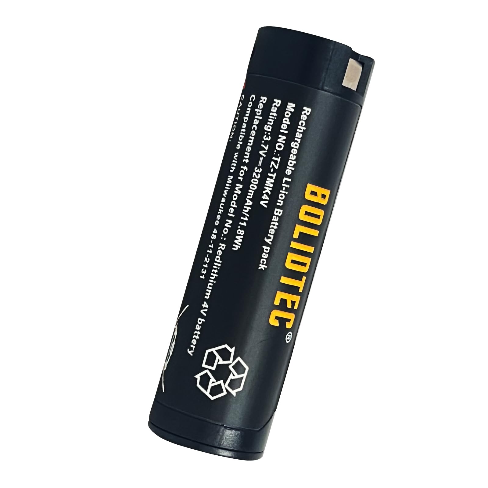 BolidTec 4V 3200mAh Replacement Battery Compatible with Milwaukee 4V USB Battery REDLITHIUM headlamp Flashlight and Other ...