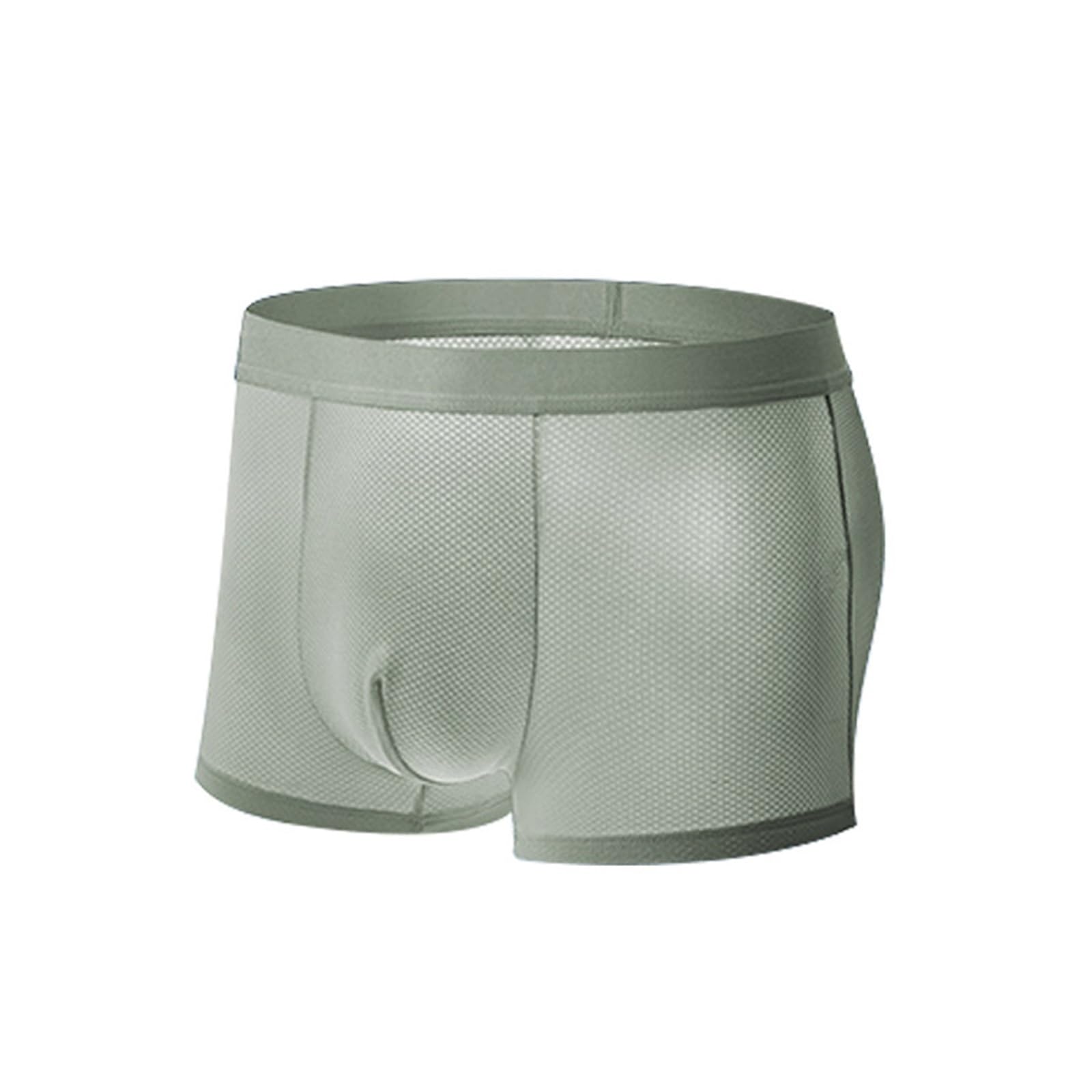 Sous-vêtements en maille respirante pour homme, boxers élastiques frais 2XL