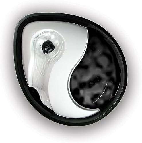 Miniatura 10 de Pioneer Pet Fuente de gotas de lluvia, fuentes para beber para mascotas (60 onzas, plástico, blanco y negro)