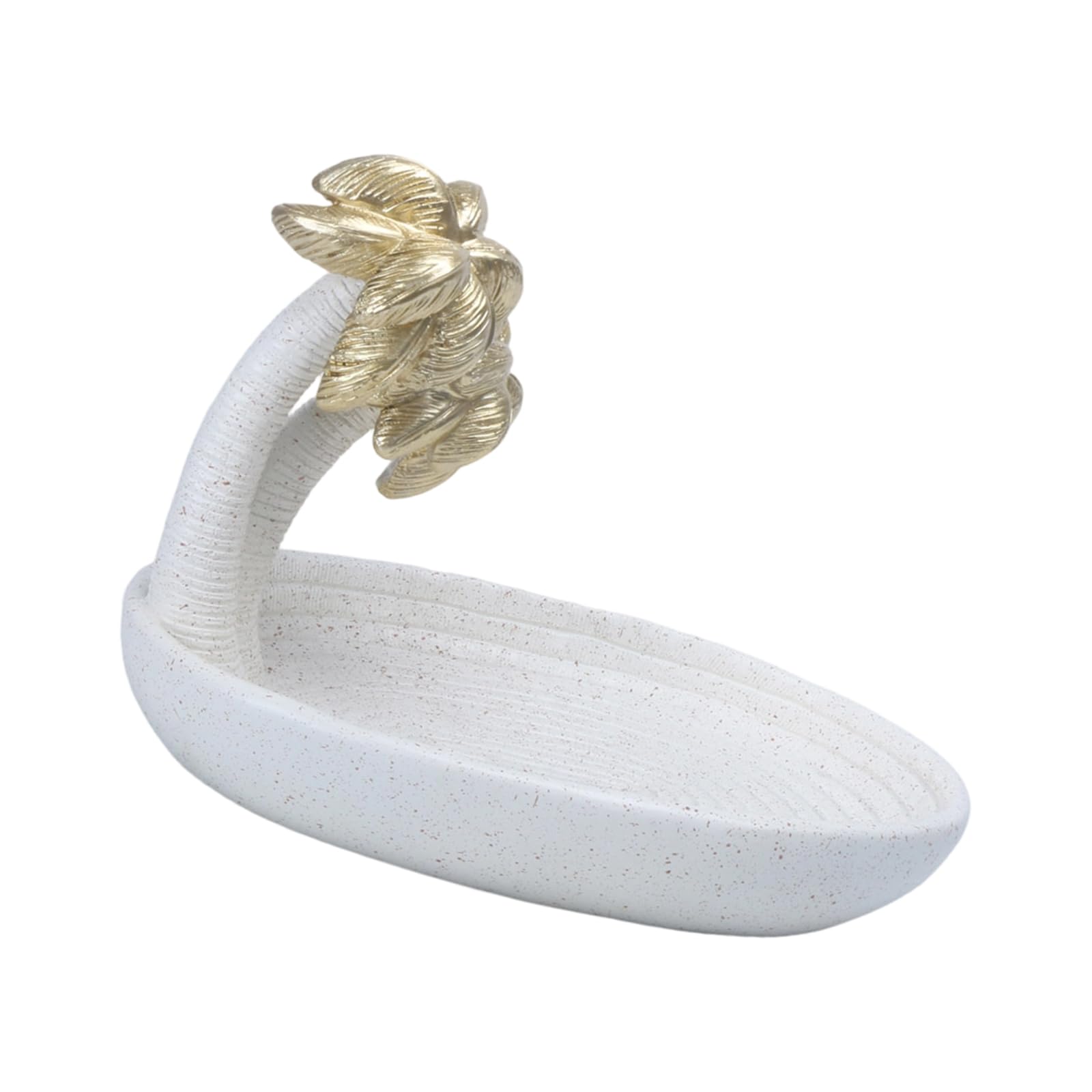 Kangnice Ramadans Eid Home Decorations Jewelry Storage Box Gold and White Mosque Tower Islamics Eid Mubaraks Decors Table Ornament Ramadans Decorations