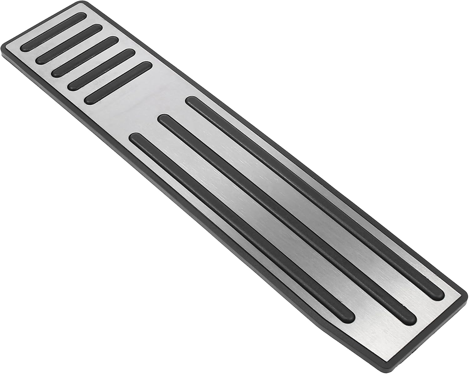 X AUTOHAUX 1 Pcs Car Anti-Slip Rest Pedal Pads Stainless Steel Accelerator Pedal Covers for Tesla Model S Model x