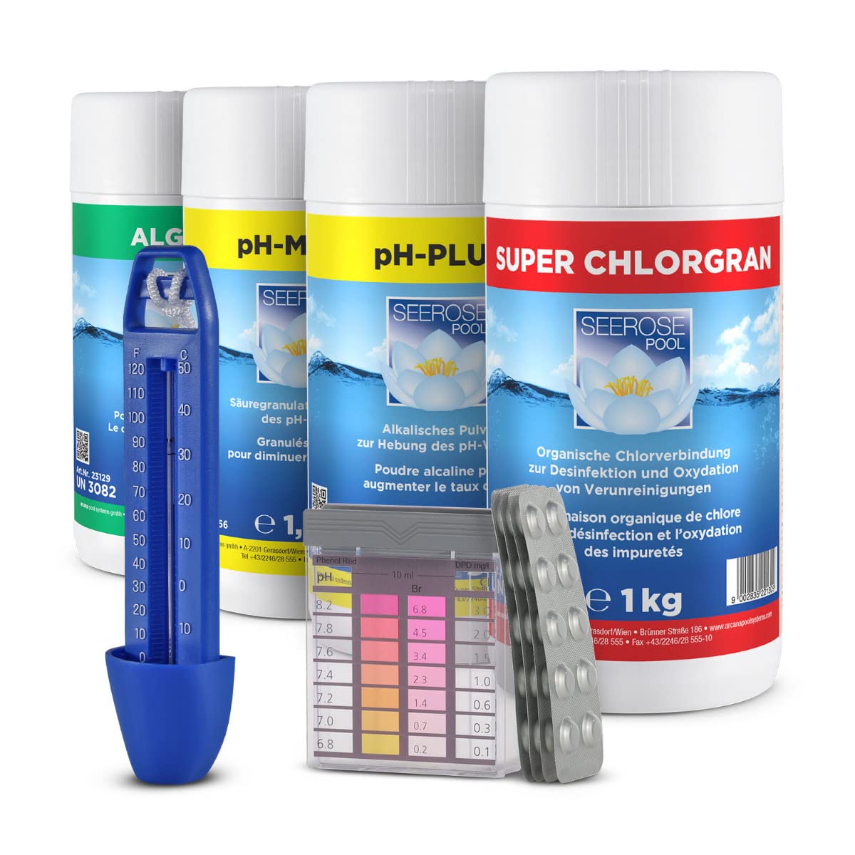 Plus Thermometer Wassertestgerät L