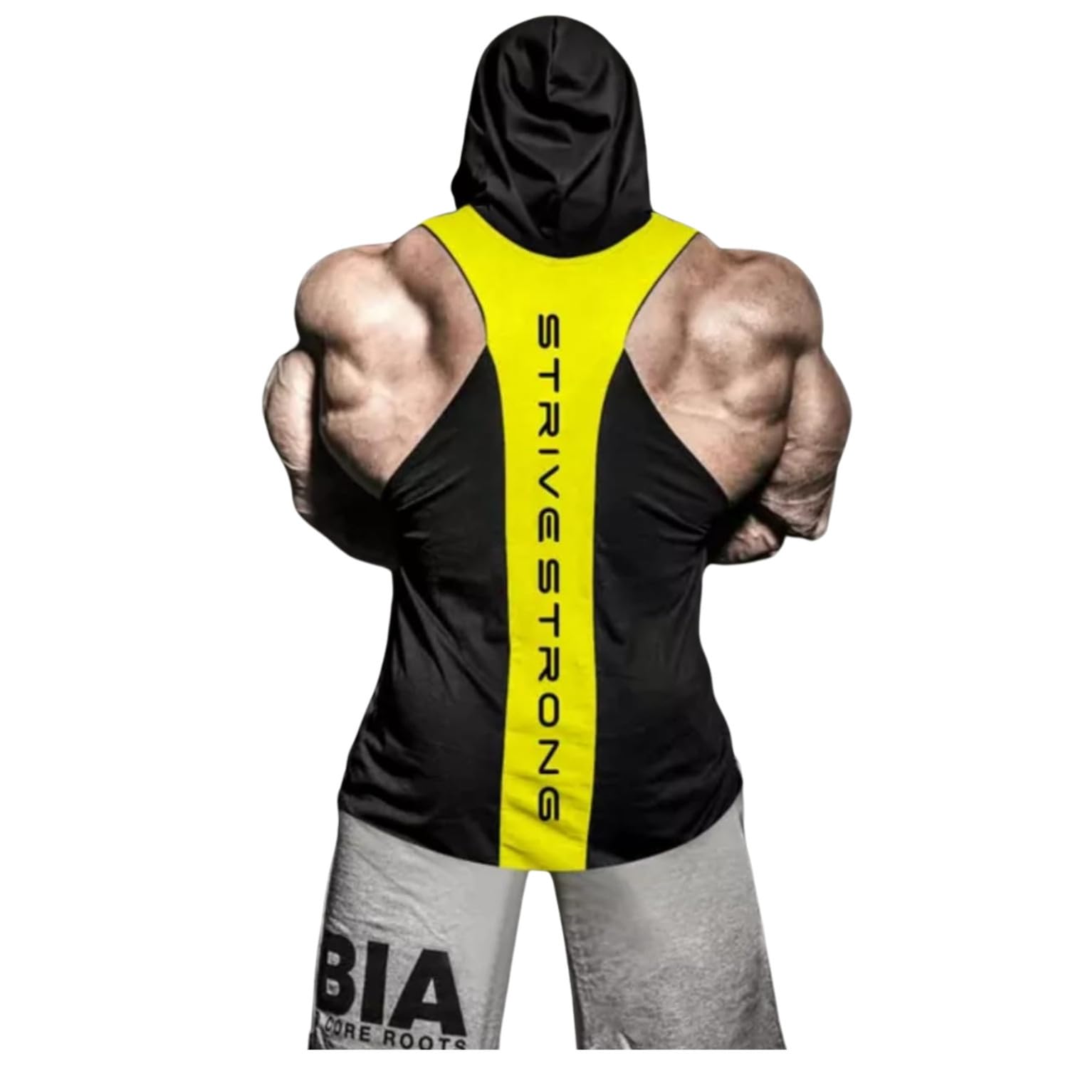 Men's Regular Sleeveless Polyester Gym Vest - Workout Tank Top for Fitness Enthusiasts | 22Vests-image-14
