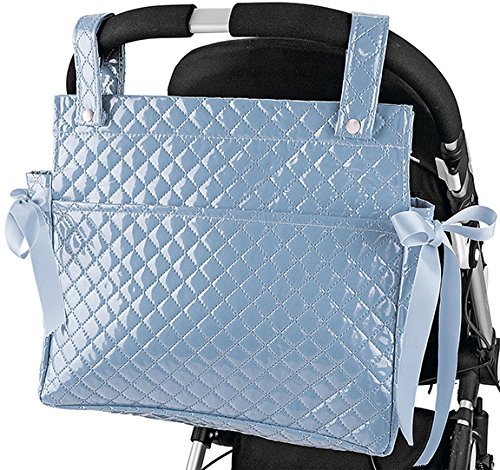 Danielstore Bolso talega lactancia plastificada para carro capazo bebe