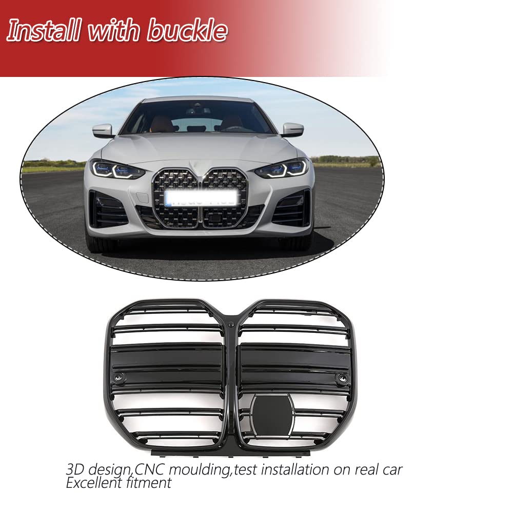 Amazon | フロントフード キドニーグリル for BMW 4シリーズ G26 430i