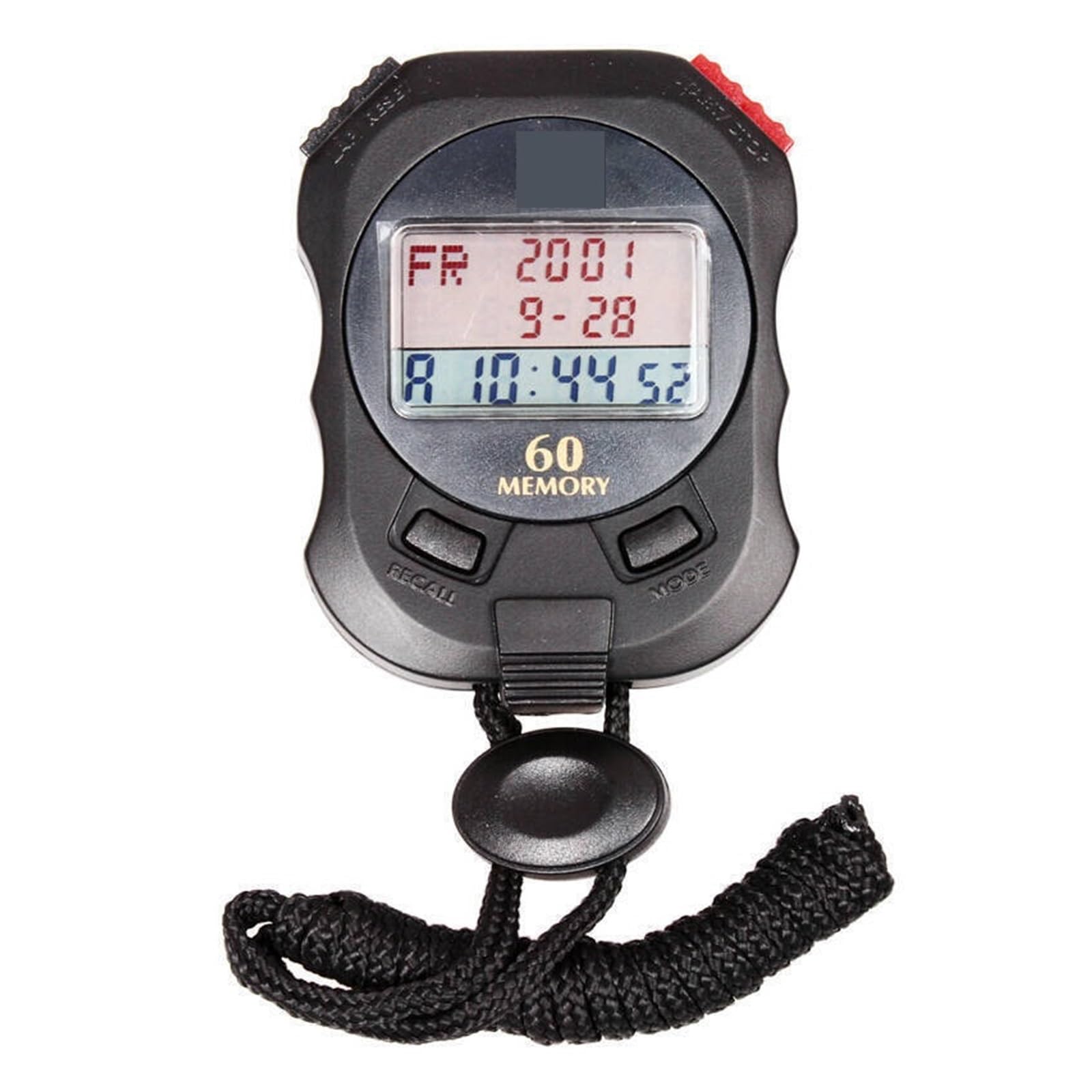 PC960 Tre Righe 60 Canali Conto Alla Rovescia Cronometro Timer Allenamento Studente Allenatore Fitness Da Corsa Misurazione Precisa Del Tempo