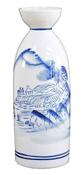 Amazon | 徳利 山水3合徳利 美濃焼 22d36406-319 | 【美濃焼