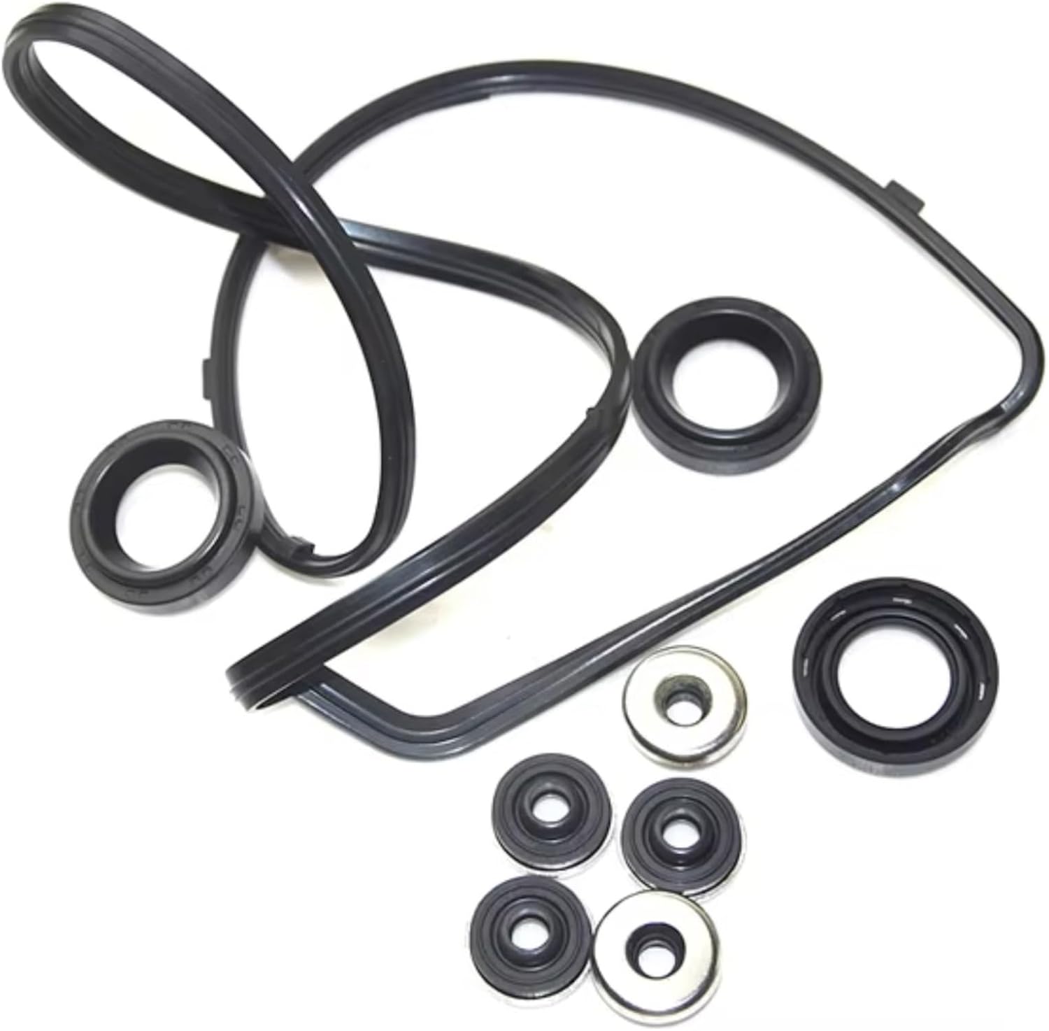 Valve Rocker Cover Gasket Compatible with Accord 3.5L V6 2008 2009 2010 2011 2012 OEM:12030-R70-A00 Automobile Engine Valve Cover Gasket Seals Gasket Auto Parts