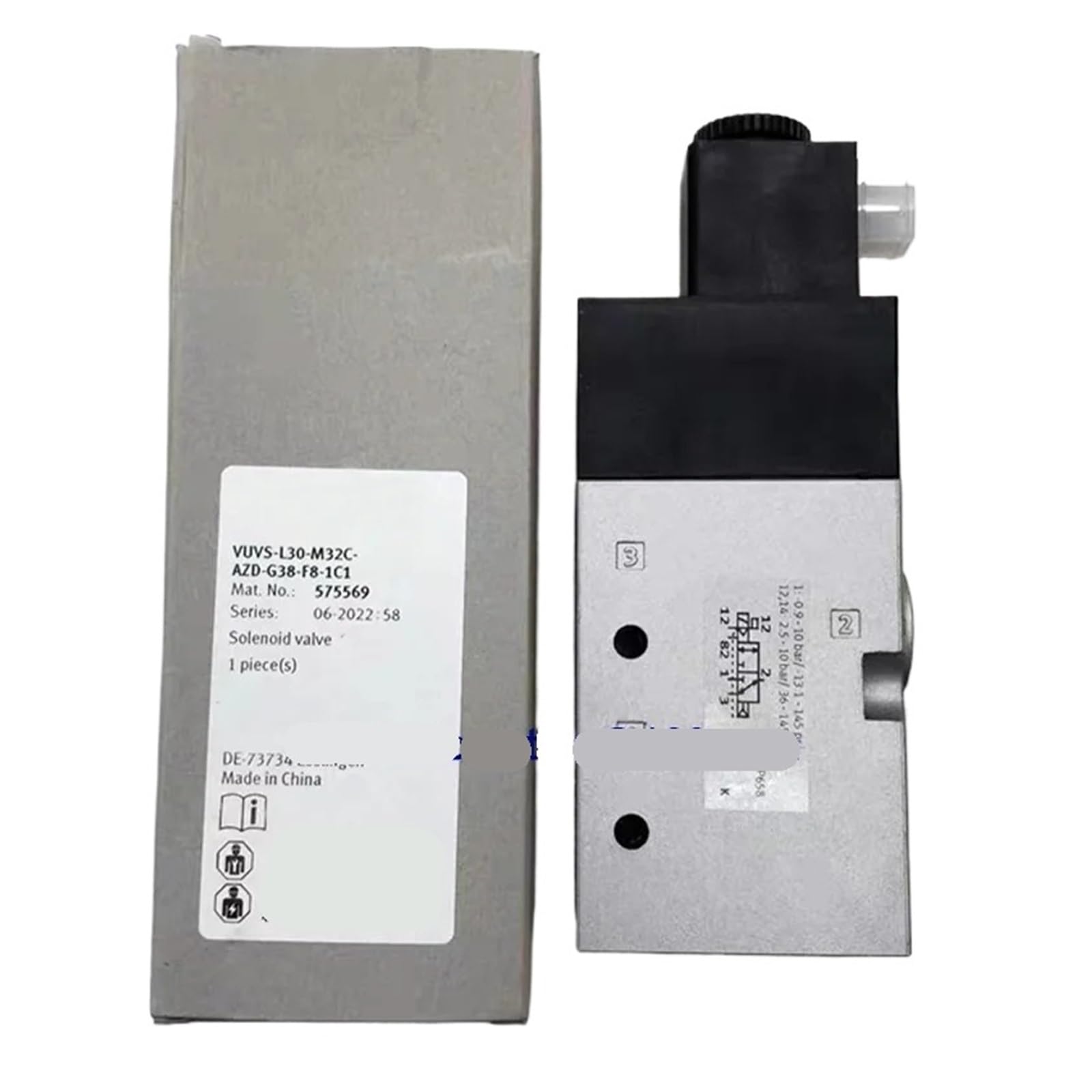 Électrovanne VUVS-L30-M32C-AZD-G38-F8 distributeur de commande pneumatique 575565