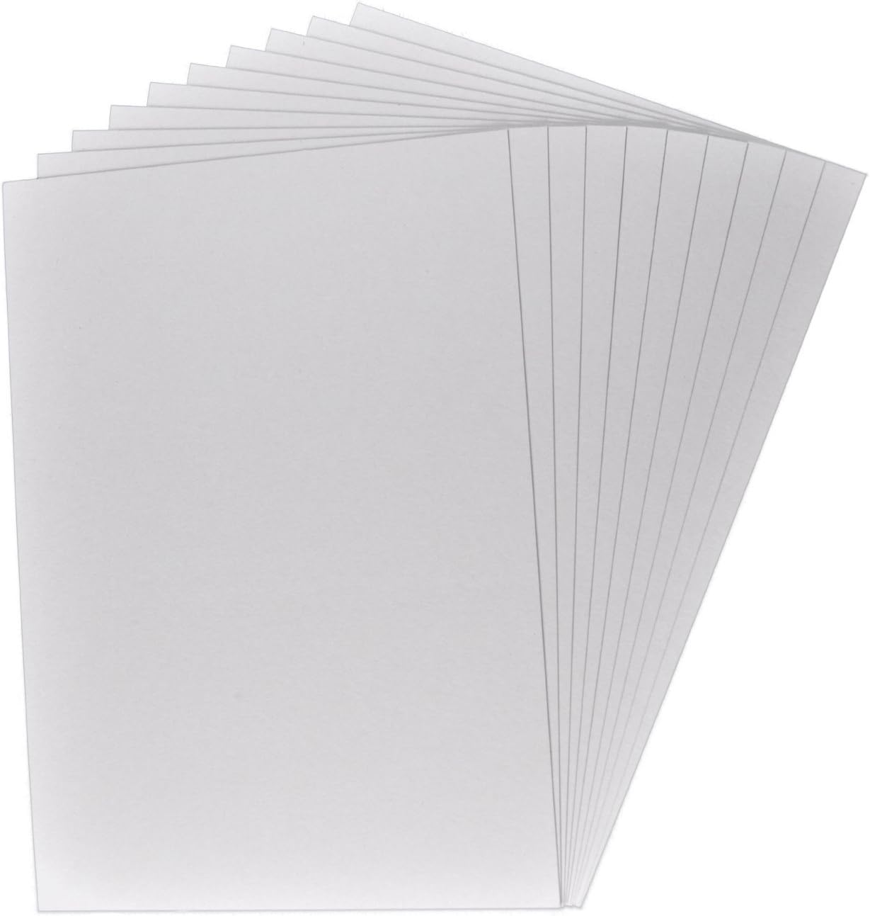 LOPYXBR Graupappe A4 1,5mm - 50 Blatt Bastelkarton Für Buchbinden