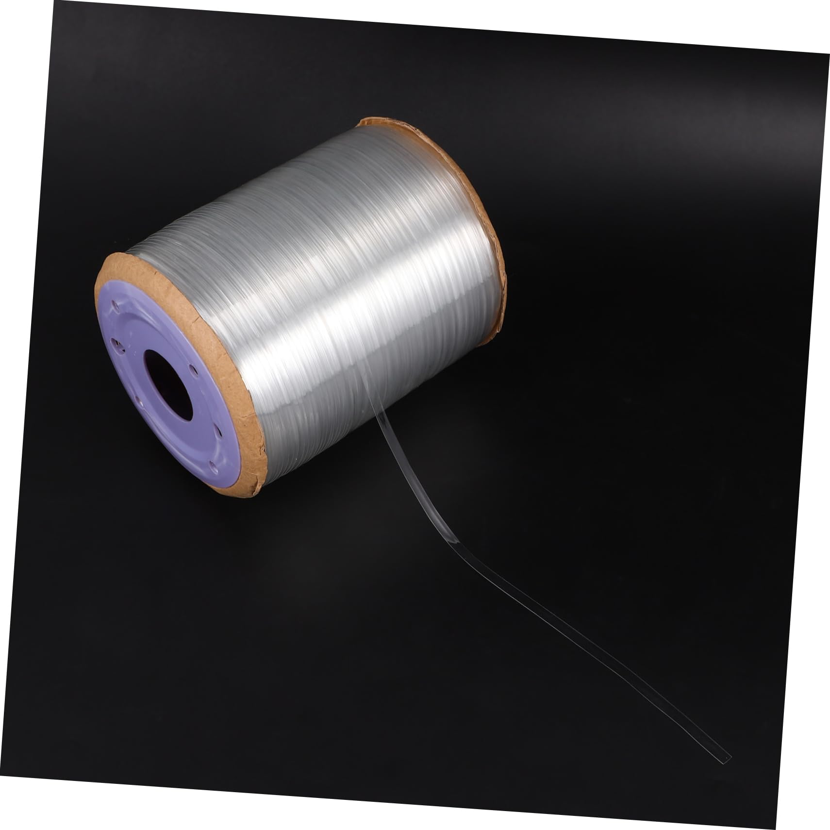 Tirantes de Sujetador Transparentes Tpu, 1 Rollo, 0, 6 Cm | Banda Elástica Invisible para Costura y Proyectos Diy, se Corta Facilidad, Compacto y Portátil