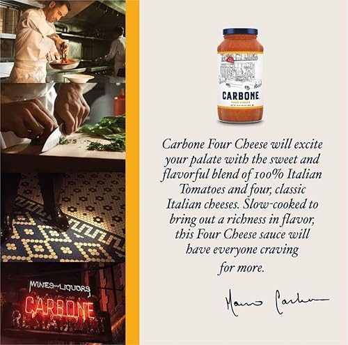 Miniatura 33 de Carbone Salsa de pasta Arrabbiata Salsa de tomate hecha con ingredientes frescos y totalmente naturales Sin OMG, vegana, sin gluten, salsa