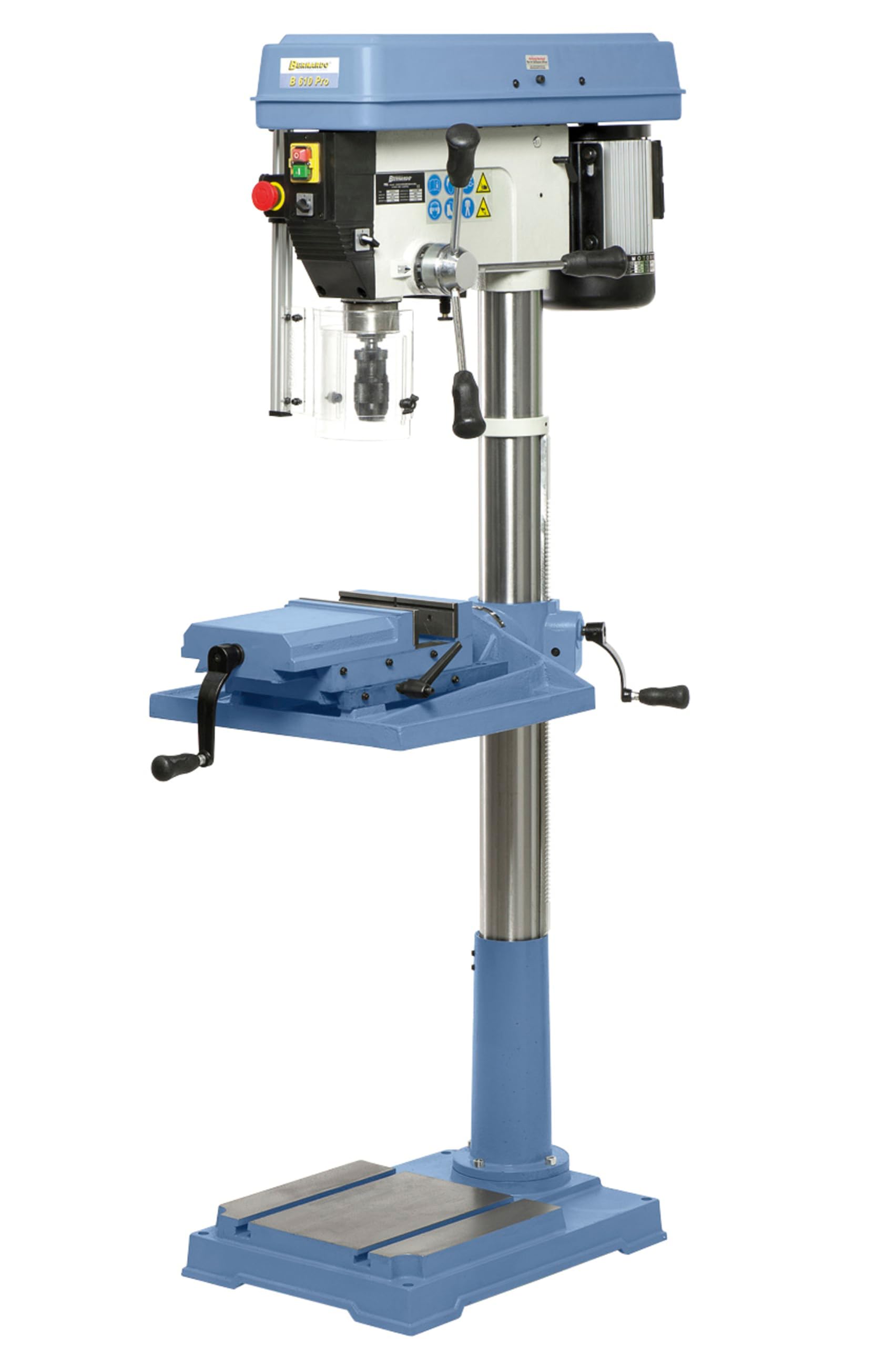B 610 Pro Säulenbohrmaschinen mit Keilriemenantrieb 01-1113 BERNARDO