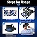 SENYHPHC Virtual Reality Headset for iPhone & Android Phones, VR Headset with Remote Controller, HD 3D VR Glasses for TV, Movies & Video Games, VR Headset for Kids, Adults, Compatible 4.7-7 inch