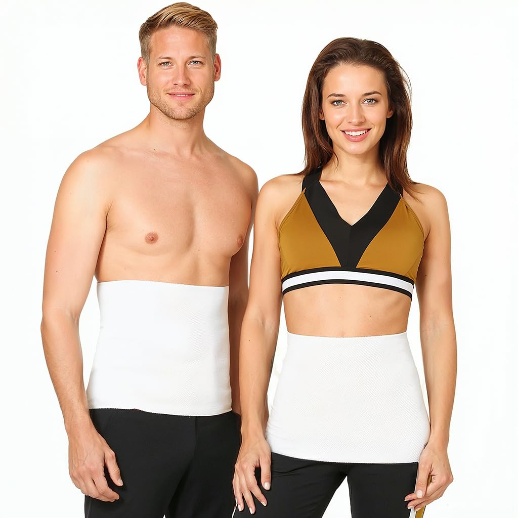 BeFit24 Nierenwärmer aus Angora Merino und Baumwolle, wärmend, atmungsaktiv, flexibel für Damen und Herren
