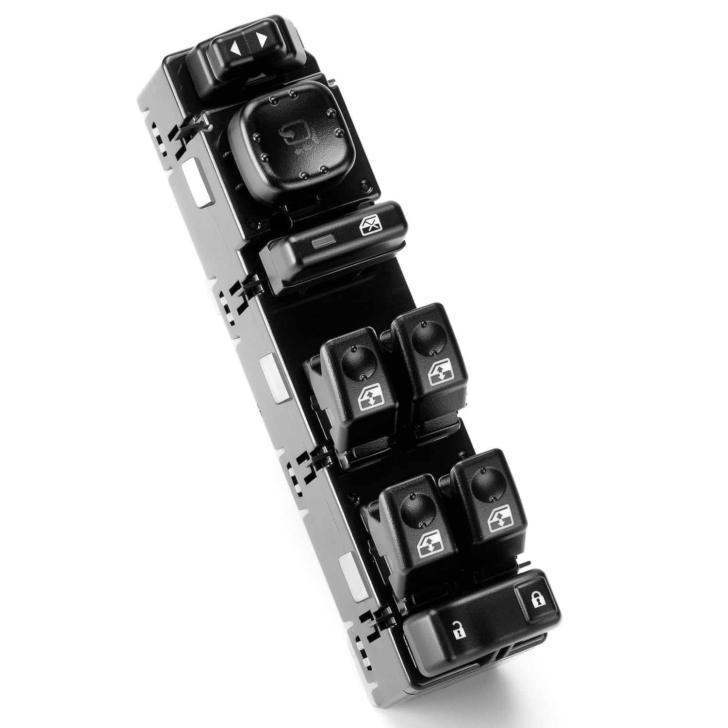 15883321 Master Power Window Switch Driver Side for 2003-2007 Chevy Silverado Avalanche Suburban 1500 2500 3500 Tahoe GMC Sierra Yukon XL Cadilla Escalade, Door Lock Switch Control 10398566 DWS1432