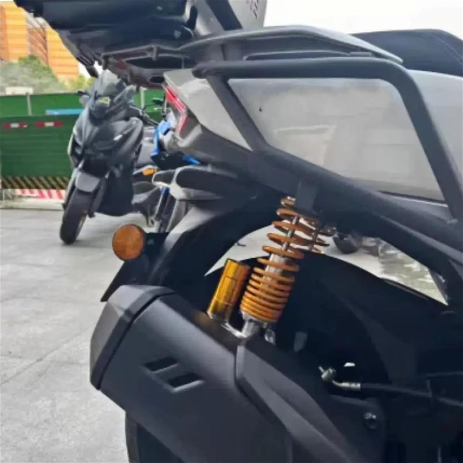 2 amortiguadores Traseros oleoneumáticos Ajustables invertidos para Motocicleta Kawasaki ATV (320 mm, 340 mm y 360 mm)