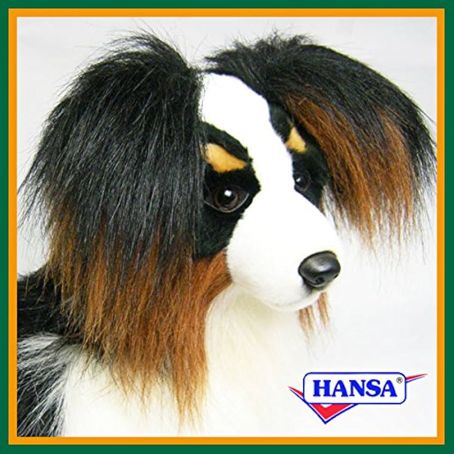 Amazon.co.jp: HANSA ハンサ ぬいぐるみ 3994 パピヨン53 DOG PAPILLON