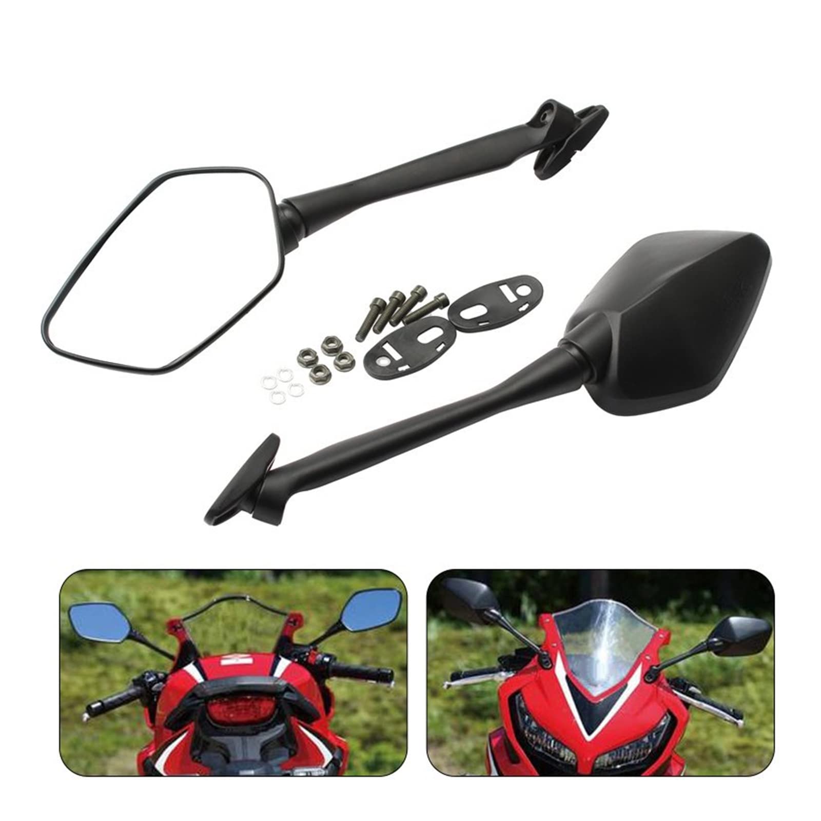 Honda Cbr Mirrors TKHKRURKDA Side Mirrors For CBR500R For CBR 500