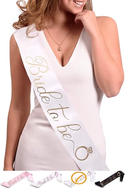 bridal sash amazon