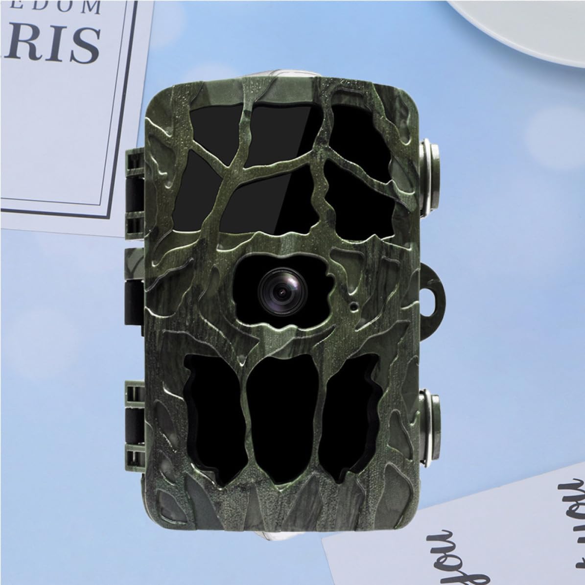 Zerodeko Cámara de Caza Cámara Infrarroja H982 Abs, Disparo Continuo, Alta Definición, Reconocimiento Nocturno, para Observación de Fauna y Uso Exterior