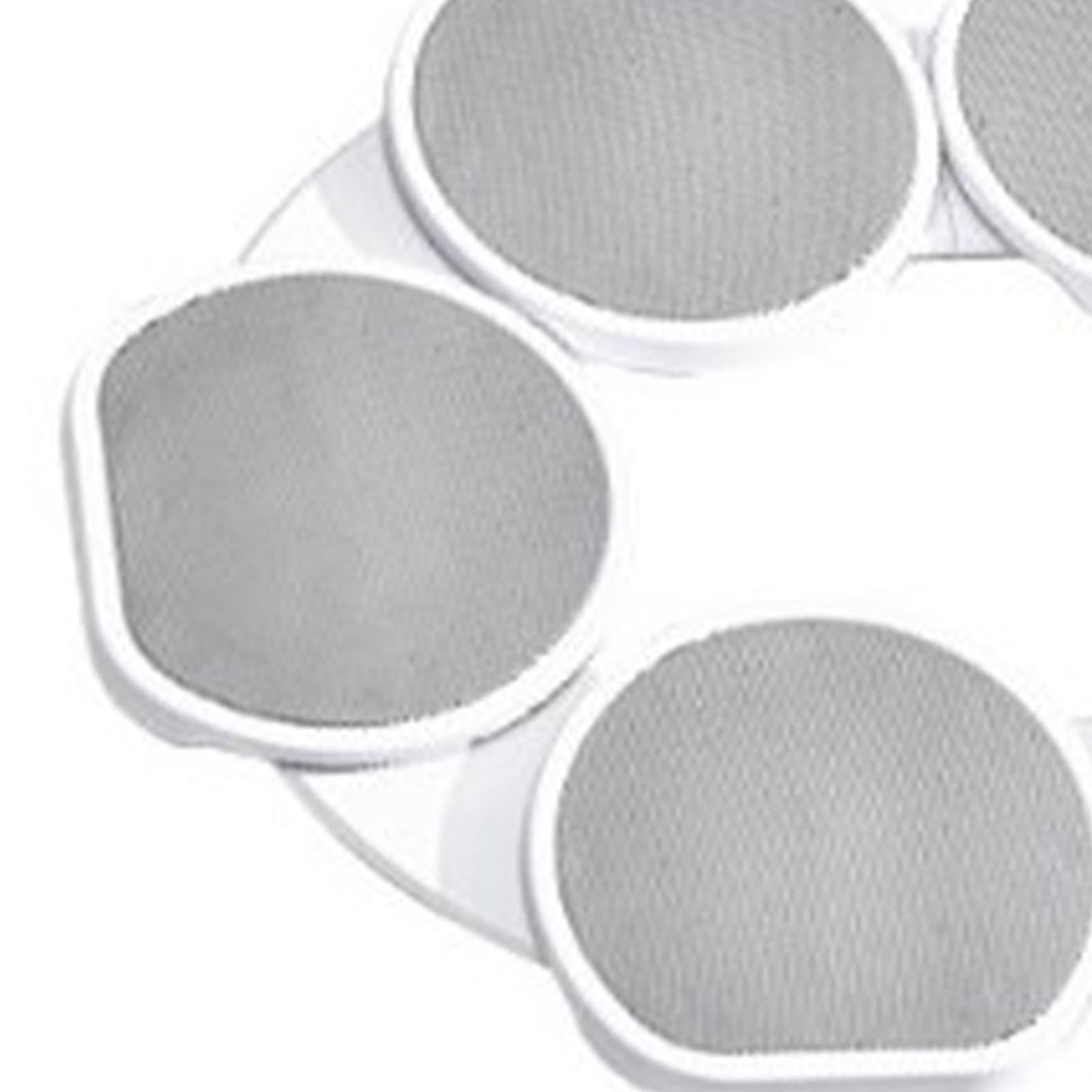 Drehteller 360 Grad Drehbar mit großer Kapazität - Tischmitte für Lebensmittel servieren, erweiterbar für Rechteck- und Längentische, hergestellt aus robustem ABS Material, ideal für Gerichte