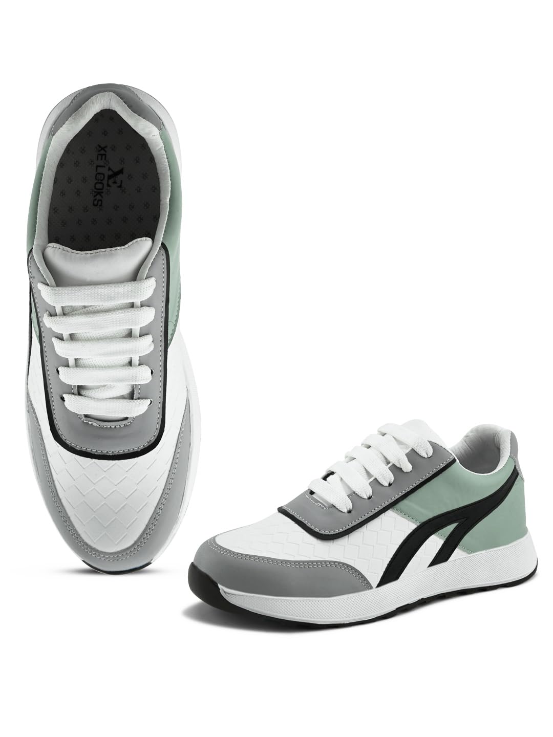 XE Looks Women’s Soft,Comfortable Lace up Sneakers, Lightweight, Durable & Trendy Running Sports Shoes | Walking, Gym & All Day Casual Wear XE Looks Women’s Soft,Comfortable Lace up Sneakers, Lightweight, Durable & Trendy Running Sports Shoes | Walking, Gym & All Day Casual Wear